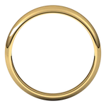 Load image into Gallery viewer, Round Tapered Half Round Wedding Band For Men