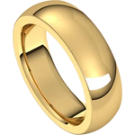 Load image into Gallery viewer, Half Round Wedding Band With A Comfort Fit