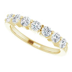 Load image into Gallery viewer, Seven Stone Anniversary Band For Her