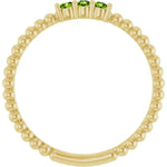 Load image into Gallery viewer, Natural Peridot Ring in August Birthstone for Birthday Gifting