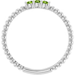 Load image into Gallery viewer, Natural Peridot Ring in August Birthstone for Birthday Gifting