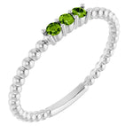 Load image into Gallery viewer, Natural Peridot Ring in August Birthstone for Birthday Gifting