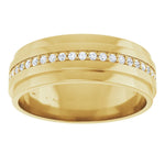 Load image into Gallery viewer, Round Diamond Eternity Wedding Band