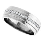 Load image into Gallery viewer, Round Diamond Eternity Wedding Band