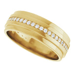 Load image into Gallery viewer, Round Diamond Eternity Wedding Band