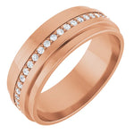 Load image into Gallery viewer, Round Diamond Eternity Wedding Band