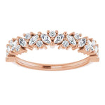 Load image into Gallery viewer, Marquise Diamond Anniversary Band for Her