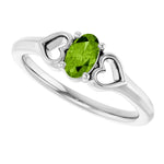 Load image into Gallery viewer, Elegant Women’s Sterling Silver Heart Ring