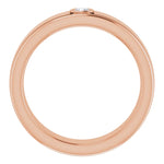 Load image into Gallery viewer, Solitaire Bezel Set Diamond Ring For Men