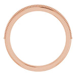 Load image into Gallery viewer, Milgrain Diamond Anniversary Band For Her