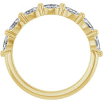 Load image into Gallery viewer, Marquise Diamond Anniversary Band for Women