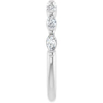 Load image into Gallery viewer, Marquise Diamond Anniversary Band for Women