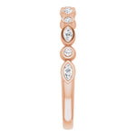Load image into Gallery viewer, Marquise Diamond Women’s Anniversary Band