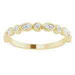 Load image into Gallery viewer, Marquise Diamond Women’s Anniversary Band