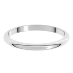 Load image into Gallery viewer, Half Round Classic Wedding Band For Women