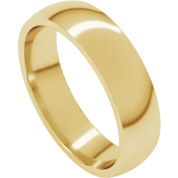 Comfort Fit Women's Wedding Band