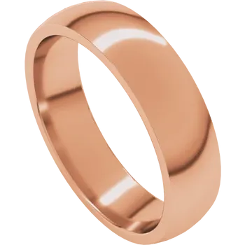 Comfort Fit Women's Wedding Band