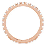 Load image into Gallery viewer, French Set Diamond Anniversary Band for Her