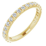 Load image into Gallery viewer, French Set Diamond Anniversary Band for Her