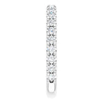 Load image into Gallery viewer, French Set Diamond Anniversary Band for Her
