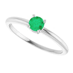 Load image into Gallery viewer, Trendy Gift: Lab Grown Emerald Ring for Her