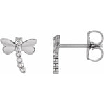 Load image into Gallery viewer, Unique Jewelry Gifts for Women: Dragonfly Stud Earrings