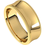 Load image into Gallery viewer, Comfort Fit Milgrain Wedding Band For Women