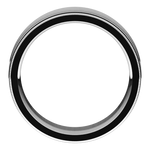 Load image into Gallery viewer, Comfort Fit Milgrain Wedding Band For Women