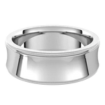 Load image into Gallery viewer, Comfort Fit Milgrain Wedding Band For Women