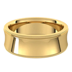 Load image into Gallery viewer, Comfort Fit Milgrain Wedding Band For Women