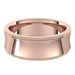 Load image into Gallery viewer, Comfort Fit Milgrain Wedding Band For Women