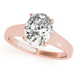 Load image into Gallery viewer, Trellis Oval Cut Solitaire Engagement Ring