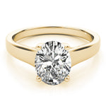 Load image into Gallery viewer, Trellis Oval Cut Solitaire Engagement Ring