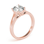Load image into Gallery viewer, Trellis Oval Cut Solitaire Engagement Ring
