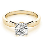Load image into Gallery viewer, Round Cut Solitaire Diamond Engagement Ring