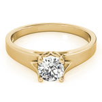 Load image into Gallery viewer, Solitaire Diamond Engagement Ring