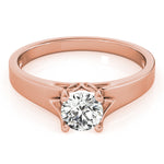 Load image into Gallery viewer, Solitaire Diamond Engagement Ring