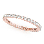 Load image into Gallery viewer, Round Diamond Eternity Band For Women