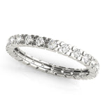 Load image into Gallery viewer, Round Diamond Eternity Wedding Band For Women
