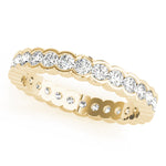 Load image into Gallery viewer, Channel Set Diamond Eternity Band