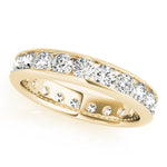 Load image into Gallery viewer, Channel Set Diamond Eternity Band For Women