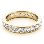 Load image into Gallery viewer, Channel Set Diamond Eternity Band For Women