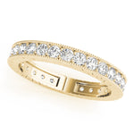 Load image into Gallery viewer, Channel Set Round Diamond Eternity Band