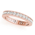 Load image into Gallery viewer, Channel Set Round Diamond Eternity Band