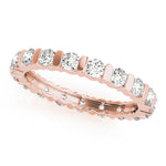Load image into Gallery viewer, Women’s Round Diamond Eternity Wedding Band