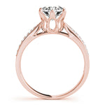 Load image into Gallery viewer, Pave Round Diamond Engagement Ring