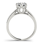 Load image into Gallery viewer, Pave Round Diamond Engagement Ring