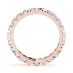 Load image into Gallery viewer, U-Shaped Shared Prong Eternity Band