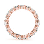 Load image into Gallery viewer, Round Shared Prong Eternity Band For Women