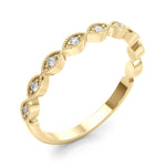 Load image into Gallery viewer, Stackable Women's Wedding Anniversary Band